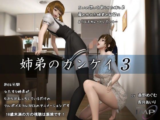 【3DCG】姉弟のカンケイ3｜-IMP