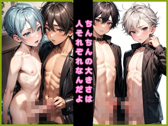 【イラスト・CG集】ちんちんの大きさは人それぞれなんだよ｜-くりの森