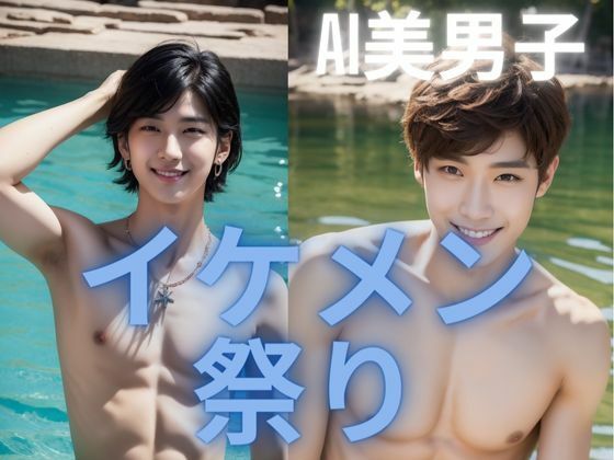 【筋肉】イケメン祭り AI美男子写真集｜-AIユニコーン